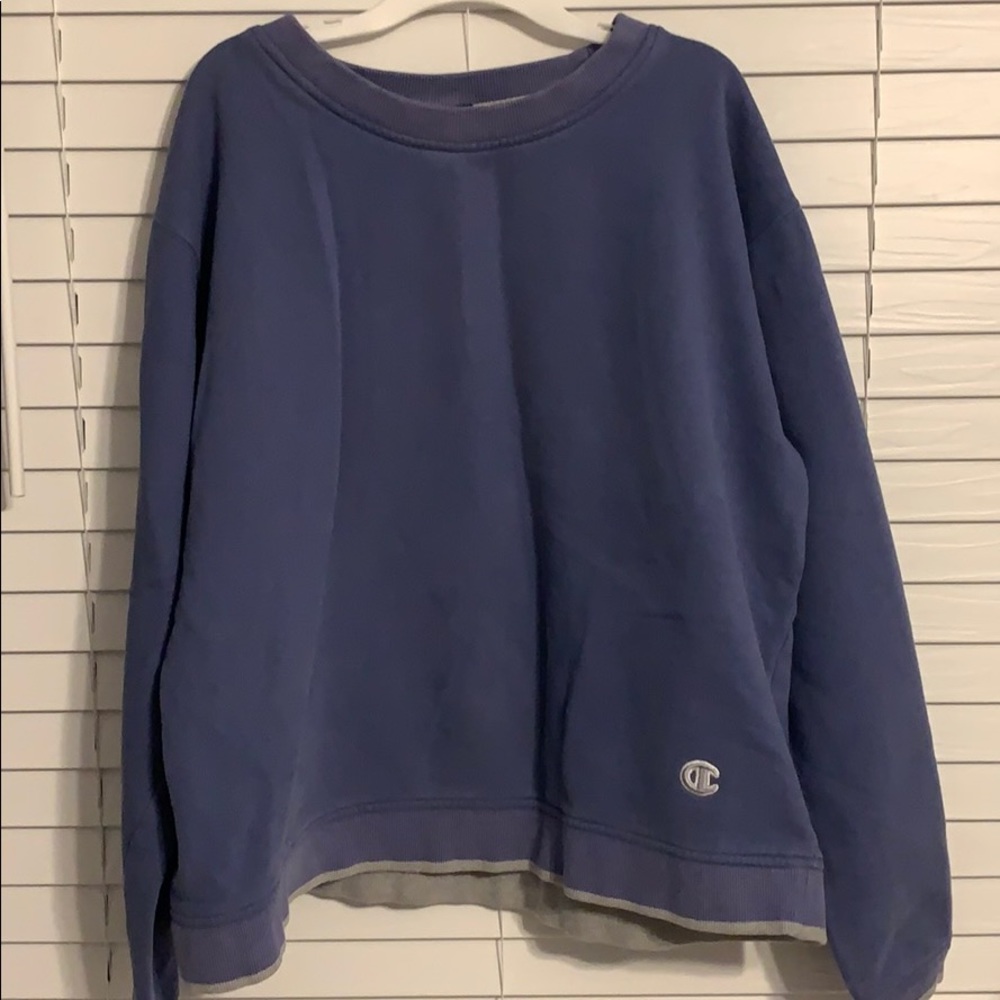 Champion Sweatshirt Purple XL
